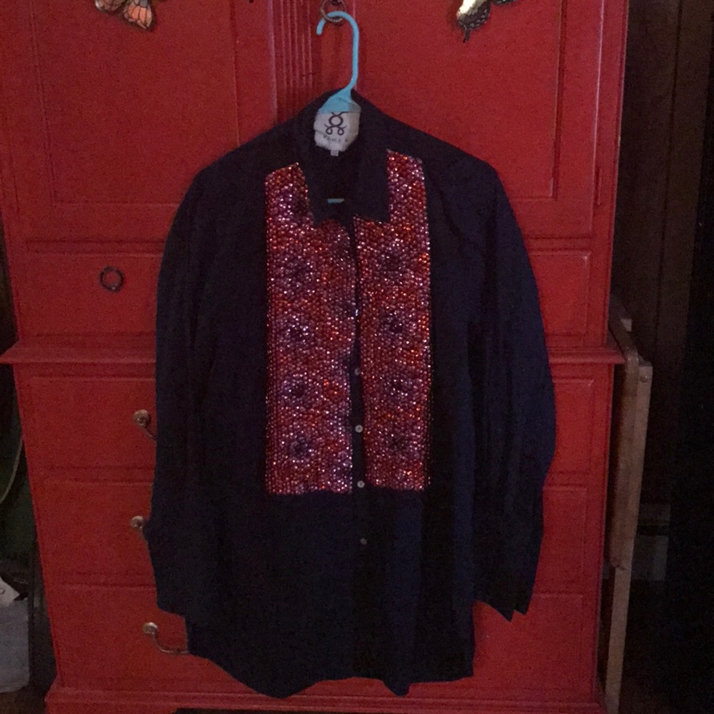 Bottom down blouse